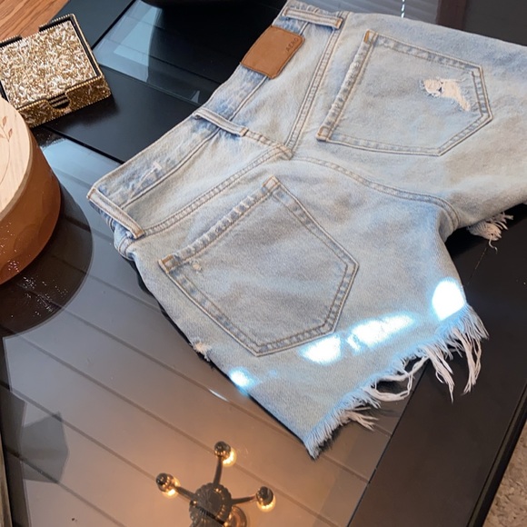 Aéropostale Distressed Shorts Button Fly 0 - Picture 7 of 8